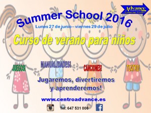 cursos intensivo de inglés niños