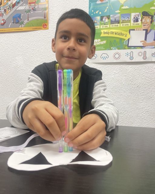 Advance Language centre y el alumno del mes en las clases de inglés.