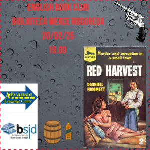 Book club session on Red Harvest by Dashiell Hammett
