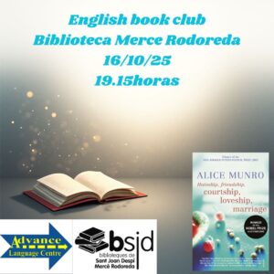 Anunicar la proxima sesion del club de lectura en inglés